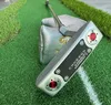 Välj Squareback Phantom X Straight Semicircle Cowhorn Golf Putters 3235 Inch Steel Axel With Head Cover 240425