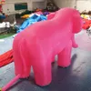 Outdoor Activiteiten Reclame Wit Wit opblaasbare olifant Giant opblaasbaar roze olifant Decoratief cartoon mascotte speelgoed voor decoratie