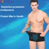 Men de sous-vêtements Men sous-vêtements Radiation Proof Boxers Silver Fibre Fibre Anti-électromagnétique Boxer Boxer Pignert masculin