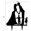 Festive Supplies Cake Topper Wedding Party Bride Groom Mr Mrs Acrylic Couples Decoration For Ceremony Decor Tools