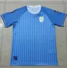 Spelerversie 2024 Uruguay voetbaltrui 24 25 Home Away L.Suarez E.Cavani F. Valverde Shirt N. Nandez J.M.Gimenez de la Cruz National Team Football Uniforms