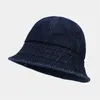 ベレー帽Four Seasons Cotton Solid Bucket Hat Fisherman Outdoor Travel Sun Cap for Women 07