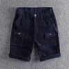 Pantalon pour hommes shorts SOILD Micro Elastic Five Quarter Pockets Pockets Lightweight Soump Summer pour hommes ROPA HOMBRE MENSE