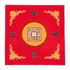 Bordduk Square Poker Track: Red Board Games Tile Topper Mahjong Track för hemmet