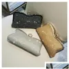 Handväskor Purses Sparky Women Bridal för prom Party Pärlor Guld Black Evening Clutches Chain Bag Handväskor Drop Delivery Wedding, Eve Dhaxs