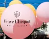 10 Veuve-Clicquot Orange Balloons XL Size New