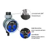 Garden Water Timer Ball Automatisk elektronisk vattningstimer Home Garden Irrigation Timer EU Standardkontroll #21025 240415