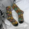 Calzini da uomo Sugar Skull Men Donne Polyestro Casual Messicano Novità Primavera Estate Autunno Inverno Middle Tube Regalo