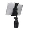 Nieuwe Universal 360 Car Cup Holder Tablet Auto -mount Cradle voor Apple iPad Pro 12.9 Air 2019 Mini 4 voor Samsung Tab S7 Plus 12.4360 graden Mount Cradle