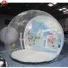 6m dia (20ft) with blower Free Air Ship Outdoor Activities Christmas Inflatable Bubble Room Transparent Tent for Sale