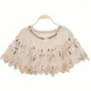 Ethnic Clothing Women Sequin Cape Beaded Bridal Cover Up Evening Party Flapper Deco Free Size Polyester Comfy Fashion