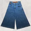 女子ジーンズ日本2000年代スタイルjnco jncos y2k pantalones de mujer pantsバギー