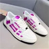 2023 Роскошные кроссовки Skel Low Top Sneakers Shoes кости кожа