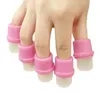 10pcs/conjunto unhas vestíveis absorventes de imersão polimento Removedor DIY acrílico UV Gel Cap Dip Set Supplies de unhas por atacado para profissionais