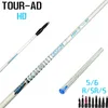 Golf Driver Driver Shafts Tour AD HD Shaft Flex 56RSRSX Graphiet Gratis mouw en grip 240424