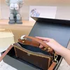 Top Handtasche Designer Crossbody Bag Umhängetasche Abendbeutel Luxus -Einkaufstasche Gold Hardware Accessoires Retro Elegant High F Kvxt