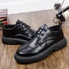 Casual Shoes Fashion Men Boots Mens Leather Botas Masculinas Male Waterproof Non-slip Work Walking