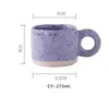 Massen Korea Ins Tasse Splash Tinte Milch Tasse Kaffeetasse Keramik Paare Tee Tasse Büro Tasse Kaffeetasse Eis Kaffee Tasse Großhandel J240428