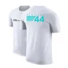 T-shirt maschile 2022 Nuovo pilota F1 Lewis Hamilton Digital 44 Stampa Drying Quick Round Rotond Neck Sport Sport Sports Sports da persona per esterni T240425