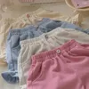 Shorts Baby Girls Short Pants Kids Candy Color Toddler Loose Trousers 2024 Summer 1 To 6 Yrs Children's Clothes Fashion