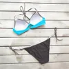 Menas de banho feminina Biquíni feminina Biquíni Sading Swimsuit Tamanho de duas peças Monokiny Monokini High Chaist Thong