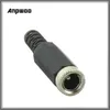 Plugue fêmea de potência DC 5.5x2.1mm DC CABELO DE POWER SOCKETOR Black Couplador para câmera CCTV Connect DC Jack Plug ANPWOO DC05