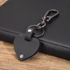 Keychains Vnox Customize Heart Love Keychain Personalized Name Key Chain Keyring Engraved Gift To Boyfriend Husband