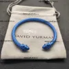 Nieuwe 2024 Dy Desginer David Yurma Sieraden Top Kwaliteit Bracelet Simple en Elegant Popular Woven Twisted Rope Fashion Ring David Bracelet Punk Jewelry David Size 2 440