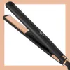 Lisapro originele keramische haar rechtop met platte ijzer 1 platen | Black Professional Salon Model Roemener Curler 240418