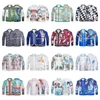 Casa Blanca Man Polo Polo قمصان Casablancas مصمم Masao San Print Men S