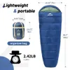 MJ300 Śpiórka Ultraflight Waterproof Cotton Winter Slepit to Outdoor 4 sezonowe kemping duże śpiwory 240418