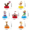 Andere Event -Party -Lieferungen 7pcs Carnival Circus Wabe Kernstück Vergnügungspark Ball DIY Kinder Geburtstagstisch Ornament Stand P Dhxxe