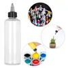 Storage Bottles 50pcs 30ml 60ml 100ml 120ml Plastic Squeeze Dispensing With Twist Off Top Cap Open/Close Nozzle For Crafts Art Glue