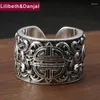 Clusterringen Verstelbare herenring 925 Sterling Silver Initial Wedding Brand Opening Jewelry 2024 Anillos Plata Para Mujer R07