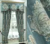 Luxury Window Styles for Living Room Elegant Drapes European Embroidered Curtain LJ2012243061259