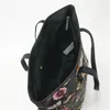 Sacs à bandouliers célébrités Big Bag pour femmes Espagne Shopper fourre-tout de grande capacité Pu Leather Flower Imprimé Hobo Handsbag Female Voyage