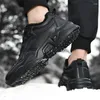 Walking Shoes Plush Winter Men Running Ourdoor Jogging Trekking Sneakers Athletic Light Soft Keep Warm