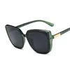 2024 Cat Eye Women Sunglasses Vintage Designer Fashion Black Sun Glasses Big Rame Cool Sexy Sexy Sexy Sexy 240424