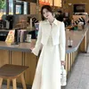 Vestidos de trabajo Insozkdg Women Set 2024 Elegant Office Lady Traje formal de dos piezas Traje de manga larga casual con