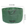 Storage Bags 63 Gallons Lawn Garden Reusable Standable Trash Containers Deciduous Leaves Garbage Bag Collection