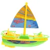 Baby Bad Spielzeug Badespeicherboot Spielzeug Kinder Innenwasser -Cartoon baden für Baby Beach Spielzeug Segelboot Dusche Spielzeug Kleinkind Plastik