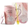 Tasses maman offrent la fête des mères pour une fille fils jamais en céramique tasse tasse de tasse 12 oz avec une couronne d'anniversaire