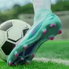 Мужские футбольные сапоги длинные Spike Kids Grass TF/FG Training Soccer Shoess Профессиональная общество кроссовки на открытом воздухе спортивные футбольные туфли 240422