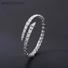 Originele BLGarry Designer Bangles Micro ingelegde zirkoonslangvormige armband ontworpen vrouwelijke lichte luxe zilveren open armband mode met merklogo