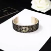 20Style Top Quality Luxury Designer Bangle Ouverture Chanells Bracelets Bijoux Femme Bracelet Bracelet Men C.