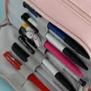أكياس تخزين حقيبة محمولة لحالة قلم رصاص كبيرة مع 4 مقصورات متين