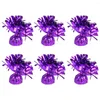 Party Decoration Balloon Gravity Blocks 6st Weights Set för Wedding Prom Anti-Floating Foil Paper-Wapped