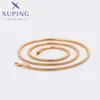 Chains Xuping Jewelry Shining Fashion Gold Color High Quality Decorations Necklace For Women Classic Party Gifts X000755088