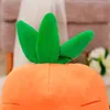 55/75/95 cm Plant de simulation crétive Plante en peluche Carrot en peluche avec coton en coton Super Soft Gift Gower pour fille 240426