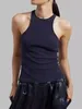 Women's Tanks 2024 Women Sleeveless Tank Top Slim Fit Ladies Versatile Bottoming Vest For Spring Summer